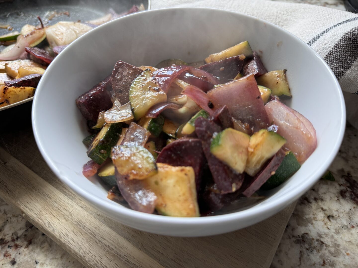 Japanese sweet potato stir-fry recipe - Places and Recipes